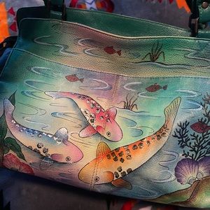 Koi fish wallet with matching purse